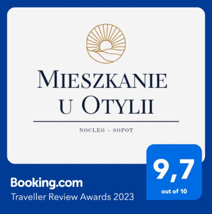 Mieszkanie U Otylii Sopot Kültér fotó